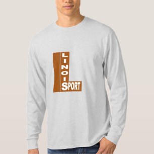 Basic T-shirt made ILLINOIS SPORT DESIGN