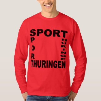 Basic T-shirt SPORT THURINGEN deep red