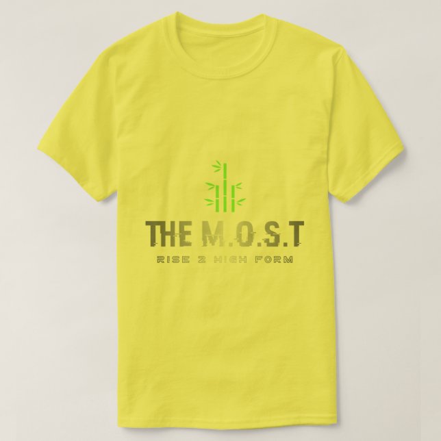  Basic T-Shirt(Yellow) T-Shirt (Design Front)
