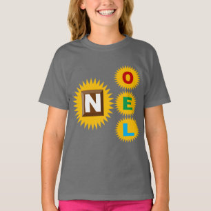 Basic tee-shirt gray smoke CHRISTMAS SUN CHOCOLATE T-Shirt