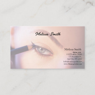 BASIC TEMPLATE BUSINESS CARD MAKEUP ARTIST