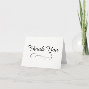 Basic Thank You Card