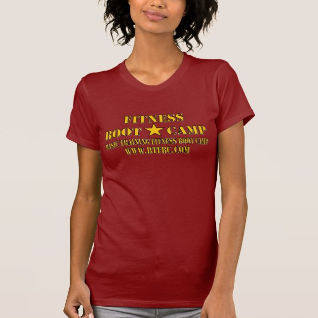 Basic Training Fitness Bot Camp T-Shirt (Front)
