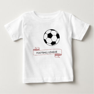 Basic tshirt for babies football league 