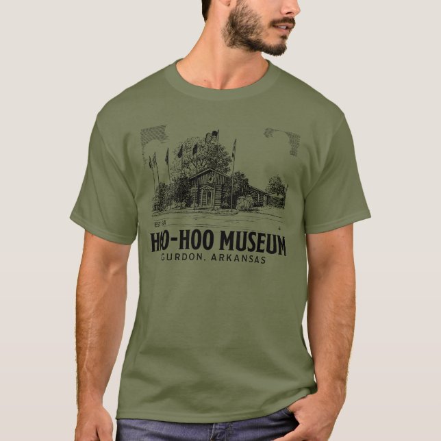 Basic TShirt "Hoo-Hoo Museum" (Front)