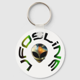 Basic UfosLine Keystone Soon Key Ring