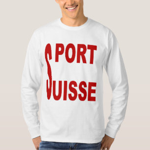 Basic white SPORT SWISS T-shirt