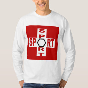 Basic white SPORT SWISS T-shirt
