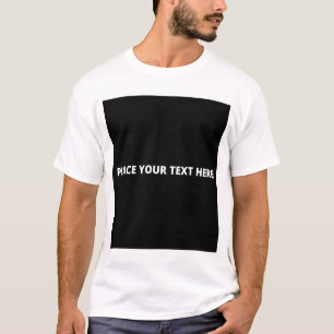basic white tshirt template