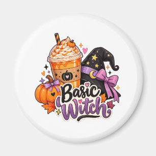 Basic Witch Cute Halloween Magnet