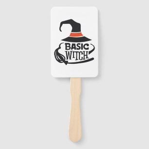 Basic Witch - Halloween Hand Fan