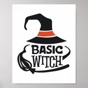 Basic Witch - Halloween Poster