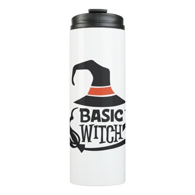 Basic Witch - Halloween Thermal Tumbler (Front)