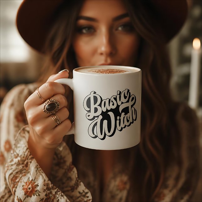 Basic Witch Retro Style Mug (Creator Uploaded)