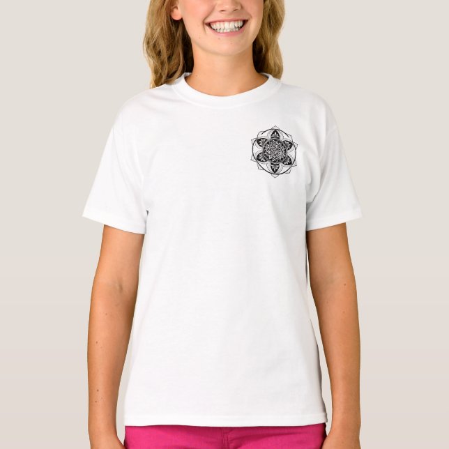 Basic Young Women's Shirt Life-8 (Front)