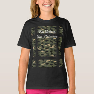 Basic Youth Shirt Organic-2 Camouflage