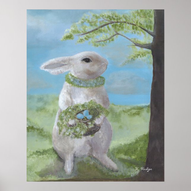 Basil Bunny - Print (Front)