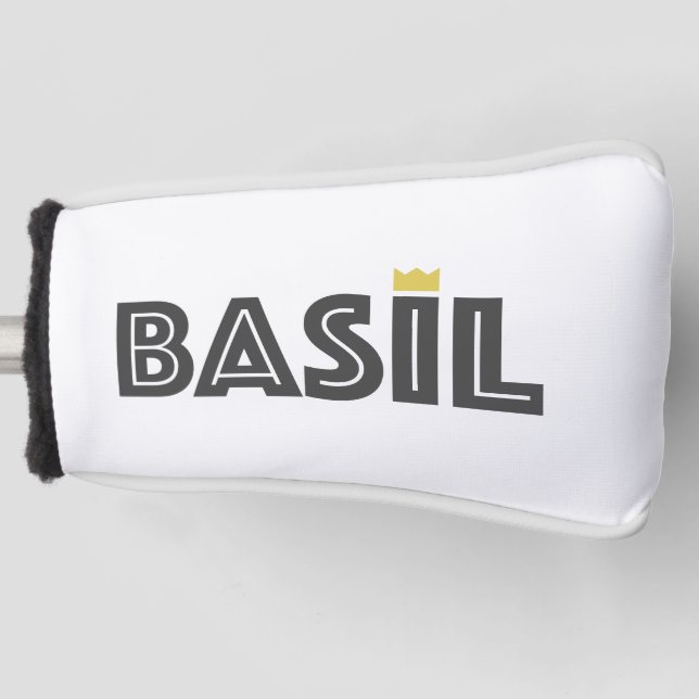 Basil Golf Head Cover (Front)