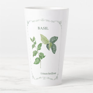 Basil Latte Mug