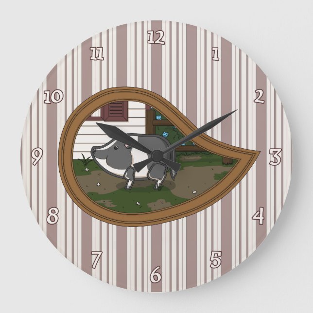 Basil the Pig Clock (Front)
