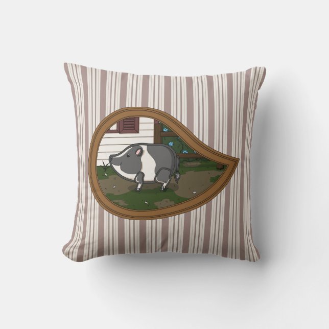 Basil the Pig Pillow (Front)