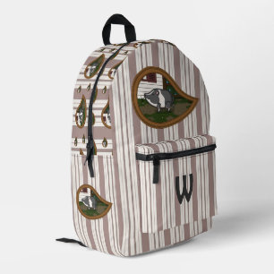 Basil the Pig Printed Backpack