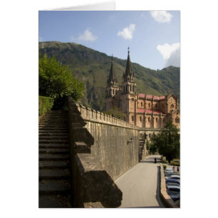 Basilica de Covadonga, northwestern Spain.