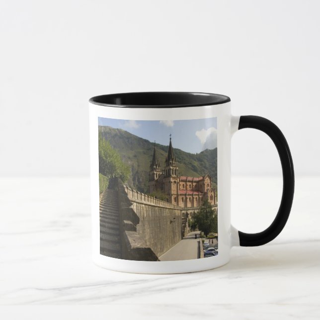 Basilica de Covadonga, northwestern Spain. Mug (Right)