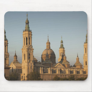Basilica de Nuestra Senora de Pilar, Ebro River Mouse Pad