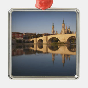 Basilica de Nuestra Senora de Pilar Metal Tree Decoration
