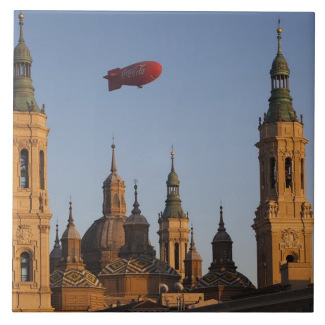 Basilica de Nuestra Senora de Pilar Tile (Front)