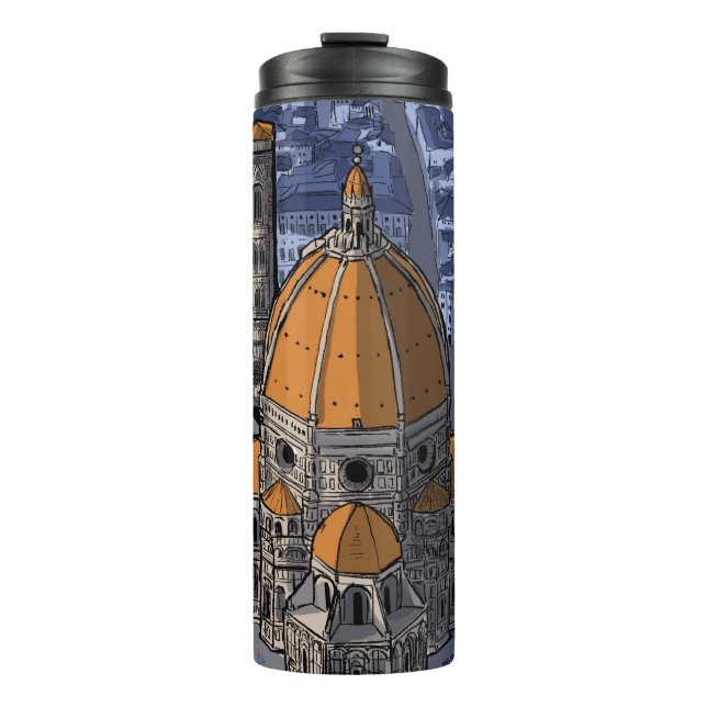 Basilica di San Lorenzo Florence Italy Thermal Tumbler (Front)