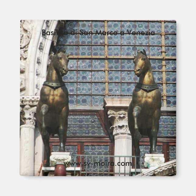 Basilica di San Marco a Venezia (Venice) Magnet (Front)