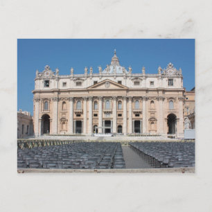 Basilica di San Pietro, Vatican City, Rome, Italy Postcard