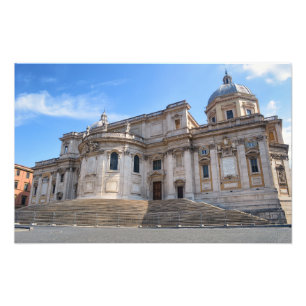 Basilica di Santa Maria Maggiore in Rome Photo Print