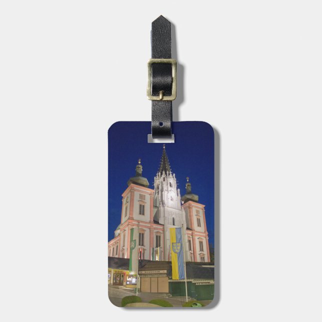 Basilica In Mariazell Luggage Tag (Front Vertical)