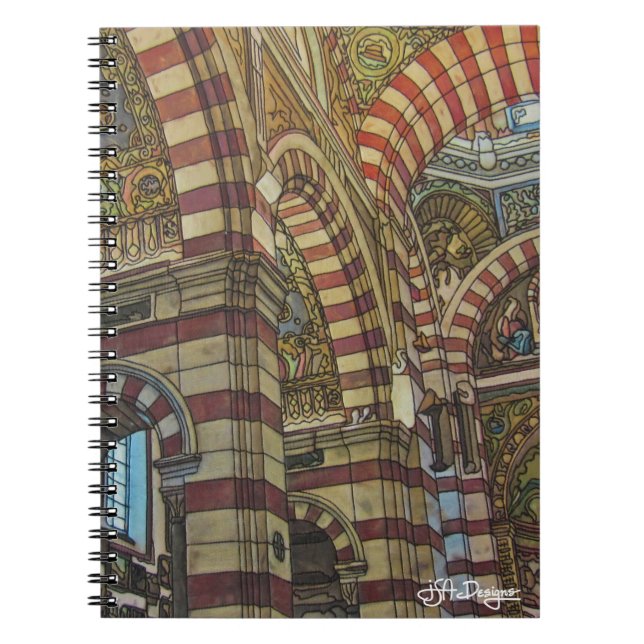 Basilica Notre Dame de la Garde Notebook (Front)