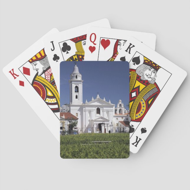 Basilica Nuestra Senora del Pilar in Recoleta Playing Cards (Back)