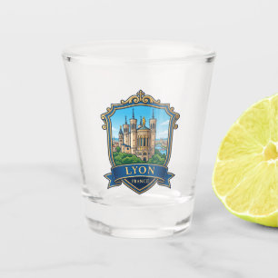Basilica of Notre-Dame de Fourvière France Shot Glass