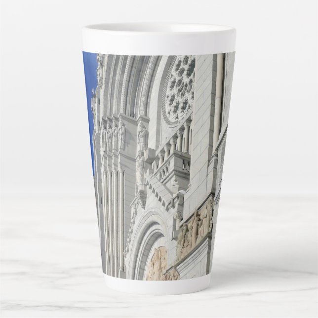 Basilica of Sainte Anne de Beaupre, Quebec, Canada Latte Mug (Front)