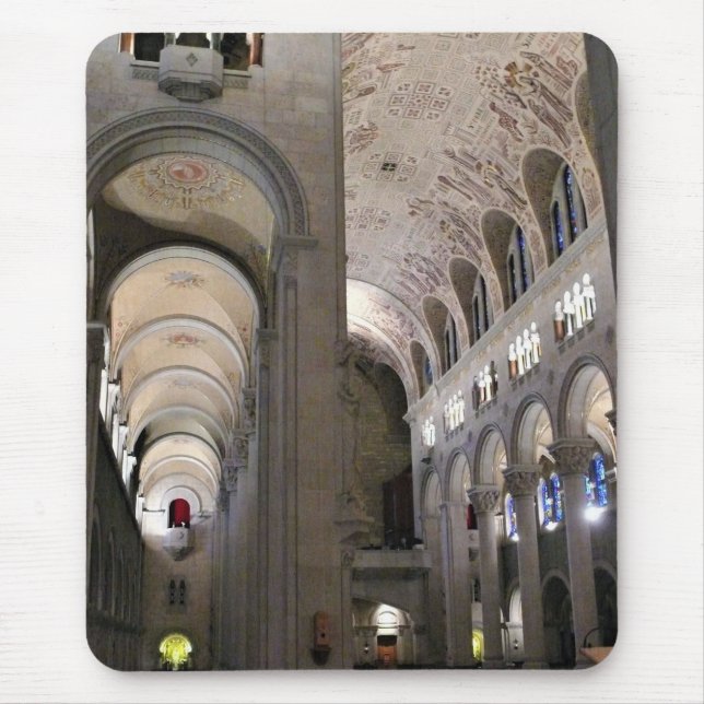 Basilica of Sainte Anne de Beaupre, Quebec, Canada Mouse Pad (Front)