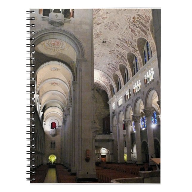 Basilica of Sainte Anne de Beaupre, Quebec, Canada Notebook (Front)
