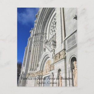 Basilica of Sainte Anne de Beaupre, Quebec, Canada Postcard