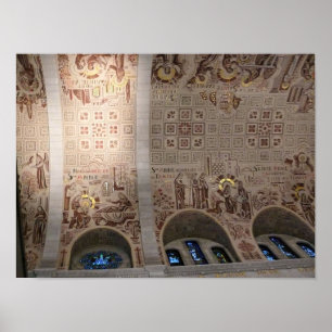 Basilica of Sainte Anne de Beaupre, Quebec, Canada Poster