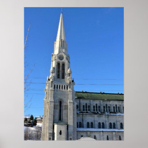 Basilica of Sainte Anne de Beaupre, Quebec, Canada Poster