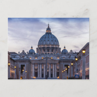 Basilica of San Pietro, Rome (Italy) Postcard
