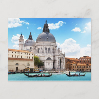Basilica of Santa Maria in Venice, Italy Postcard