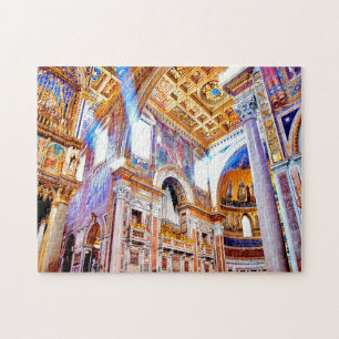 Basilica San Giovanni Rome. Jigsaw Puzzle