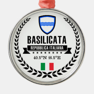 Basilicata Metal Tree Decoration
