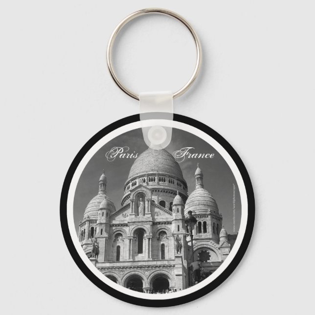 Basilique du Sacré-Cœur Paris Keychain (Front)